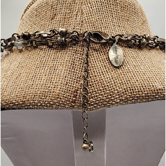 White House Black Market Multi-Strand Necklace Faux Pearls 80s Madonna Style - Picture 4 of 5